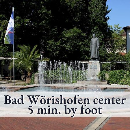 Tolle Zweiraum-Ferienwohnung in bester Lage l Innenstadtnähe l 1 Minute zum Bahnhof l Küche l TV l Free-WLAN l Willkommen im Hallo!-Apartment 4 Bad Wörishofen Exterior foto