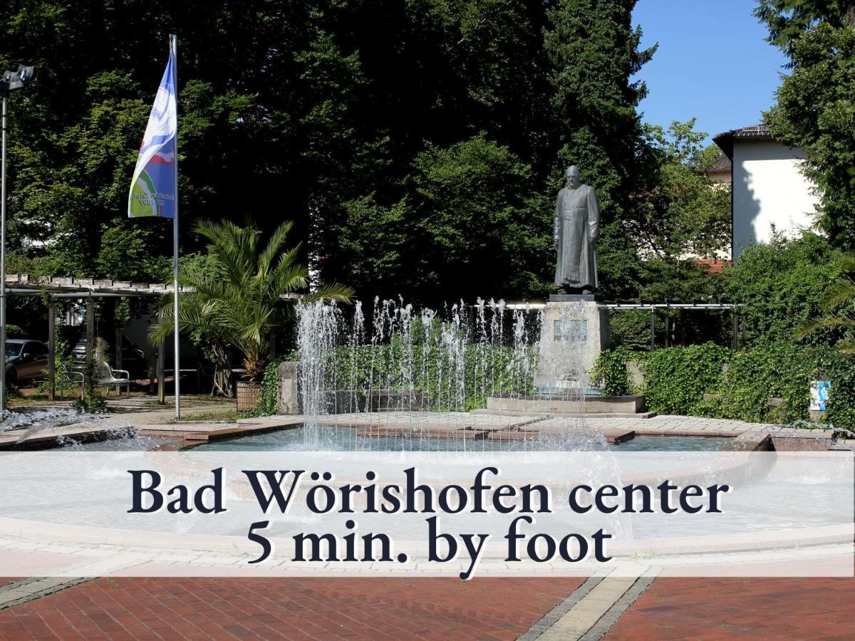 Tolle Zweiraum-Ferienwohnung in bester Lage l Innenstadtnähe l 1 Minute zum Bahnhof l Küche l TV l Free-WLAN l Willkommen im Hallo!-Apartment 4 Bad Wörishofen Exterior foto